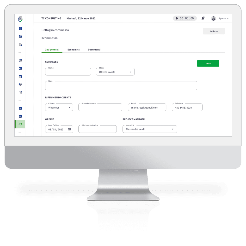 Commesse WhereverOffice